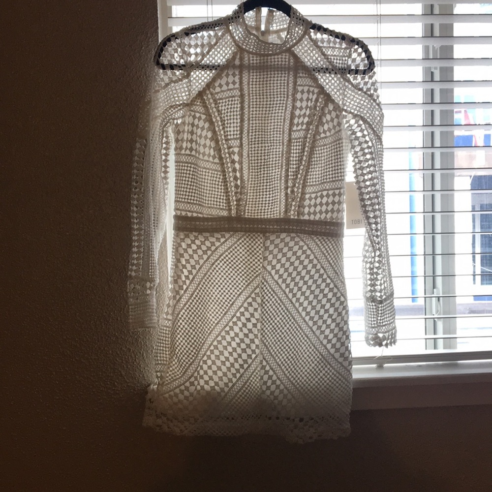 White dress brand new with tags!